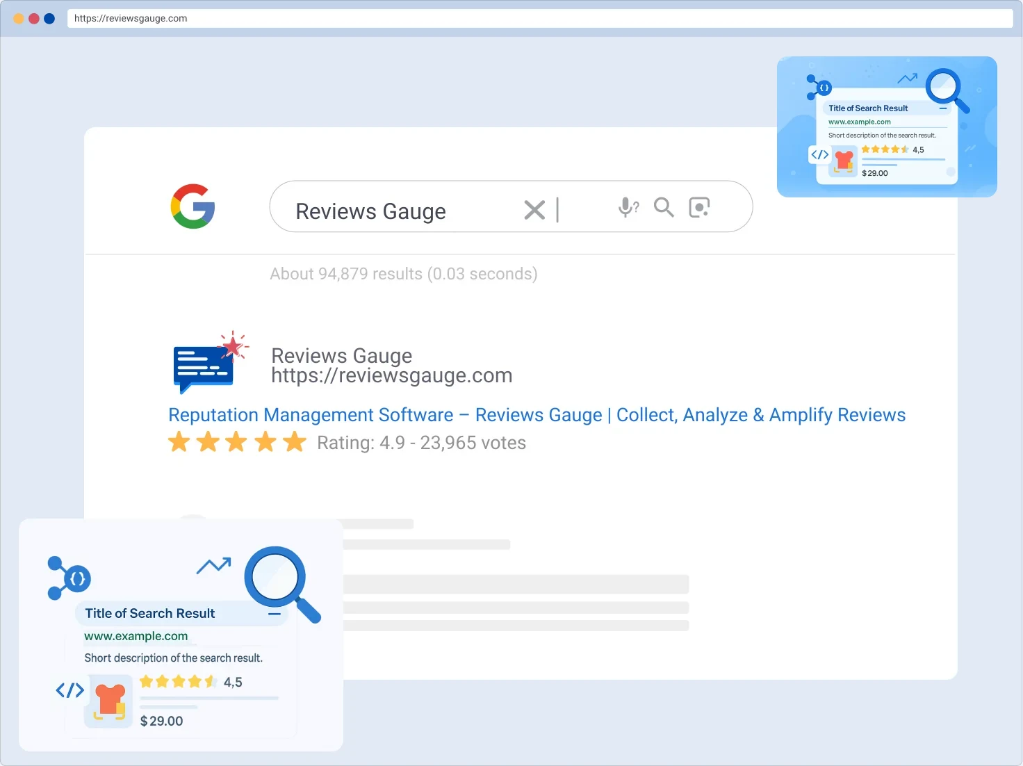 Reviews and local search ranking