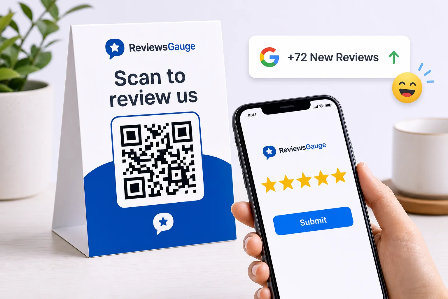 ReviewsGauge — sample product UI